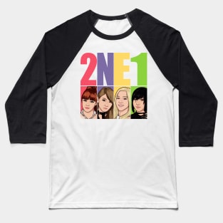 Tooniefied 2NE1 V1 Baseball T-Shirt